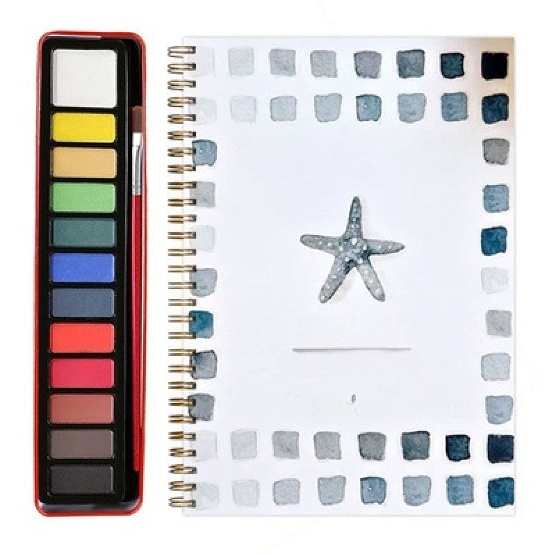 Carnet Aquarelle Créatif – Peignez facilement, même débutant