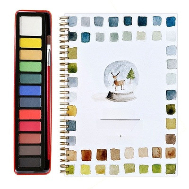 Carnet Aquarelle Créatif – Peignez facilement, même débutant