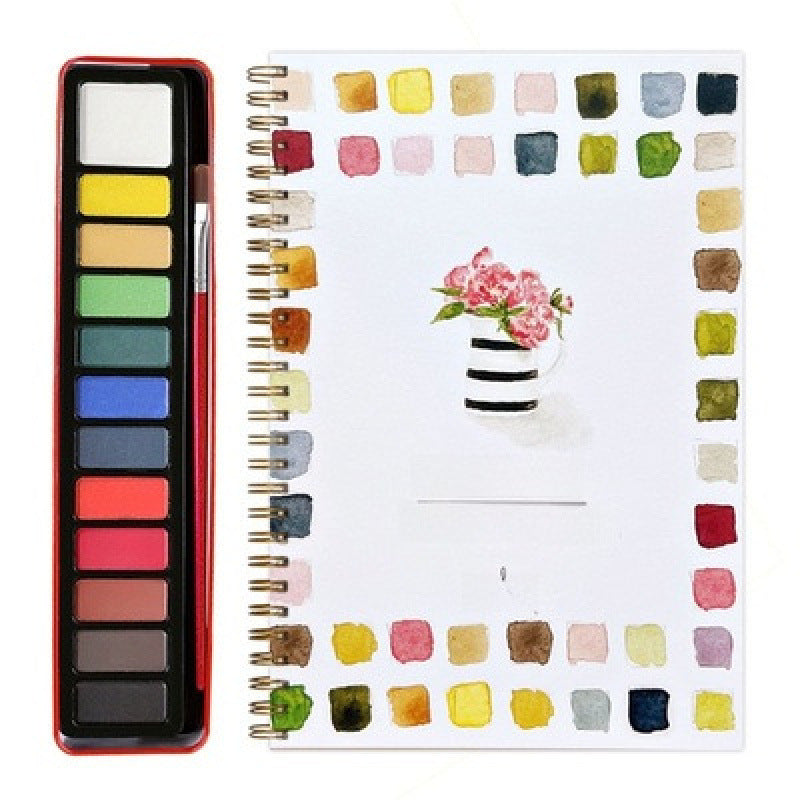 Carnet Aquarelle Créatif – Peignez facilement, même débutant
