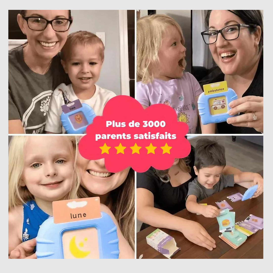 Cartes Parlantes Éducatives en Français | 1 à 6 ans