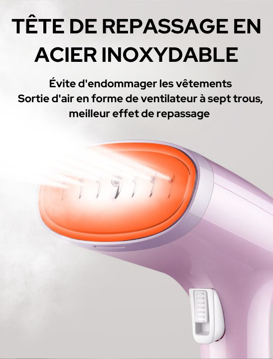 Défroisseur à vapeur portable pour repassage
