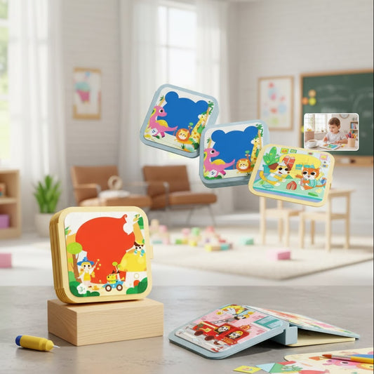 Livre d'aquarelles à gribouiller pour enfants