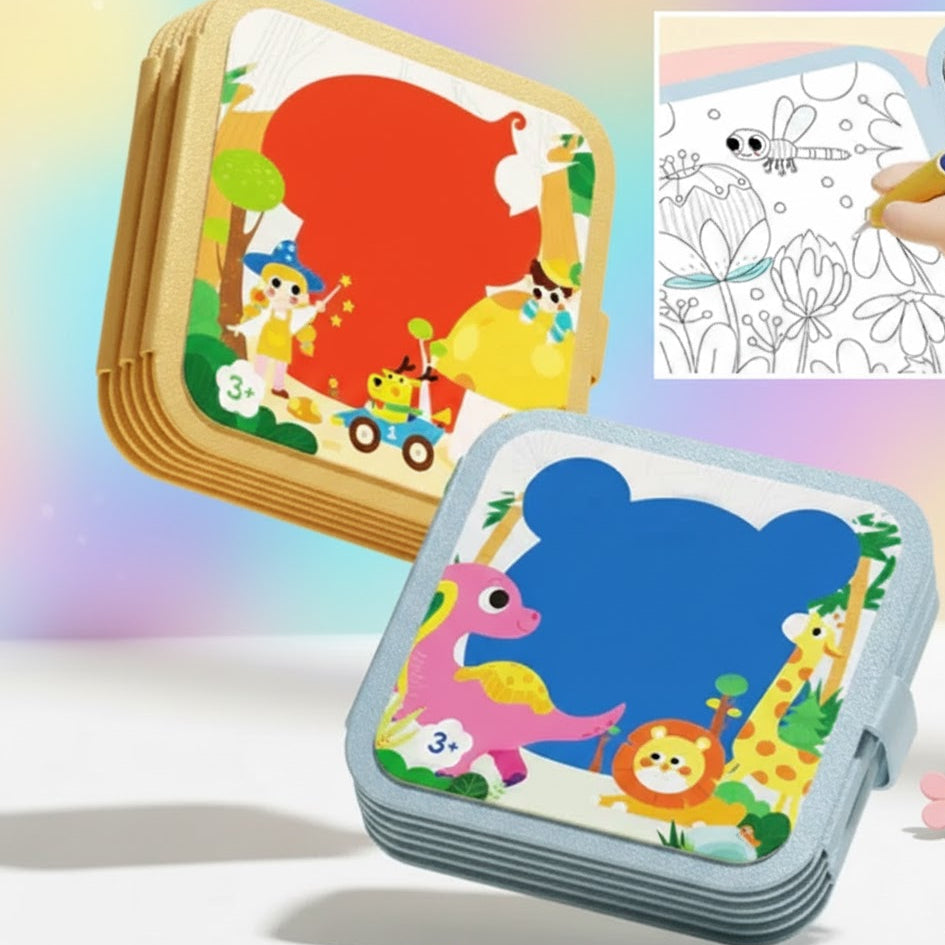 Livre d'aquarelles à gribouiller pour enfants