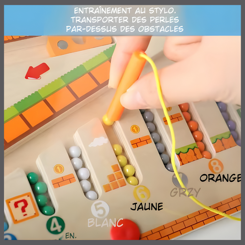 MazeMag™ – Labyrinthe Magnétique Montessori pour Petites Mains Curieuses