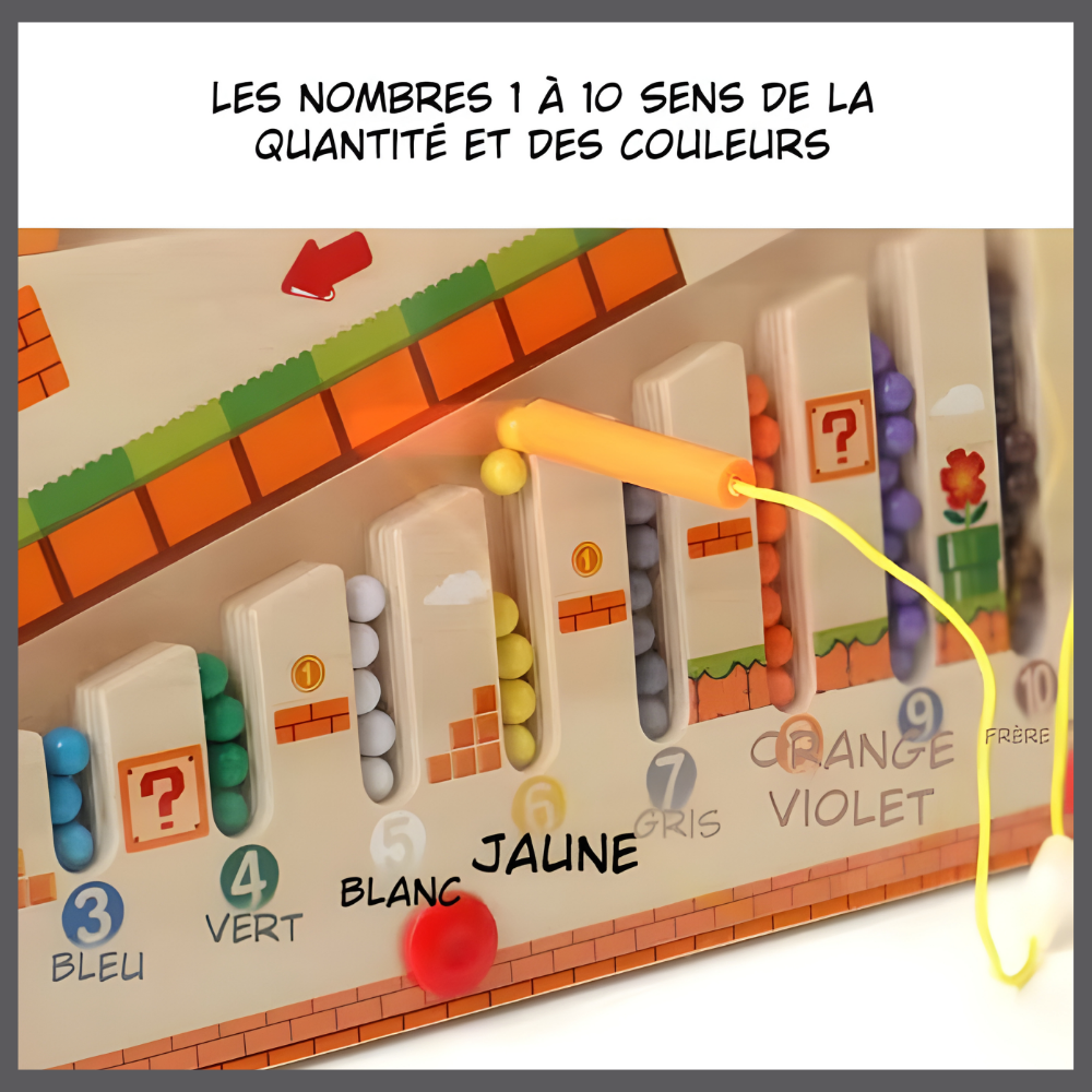 MazeMag™ – Labyrinthe Magnétique Montessori pour Petites Mains Curieuses