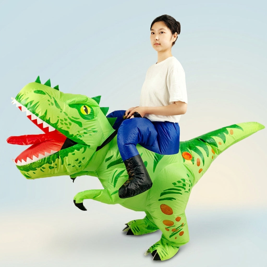 DinoKid™ — Costume Dinosaure Chevauchable pour Enfants.