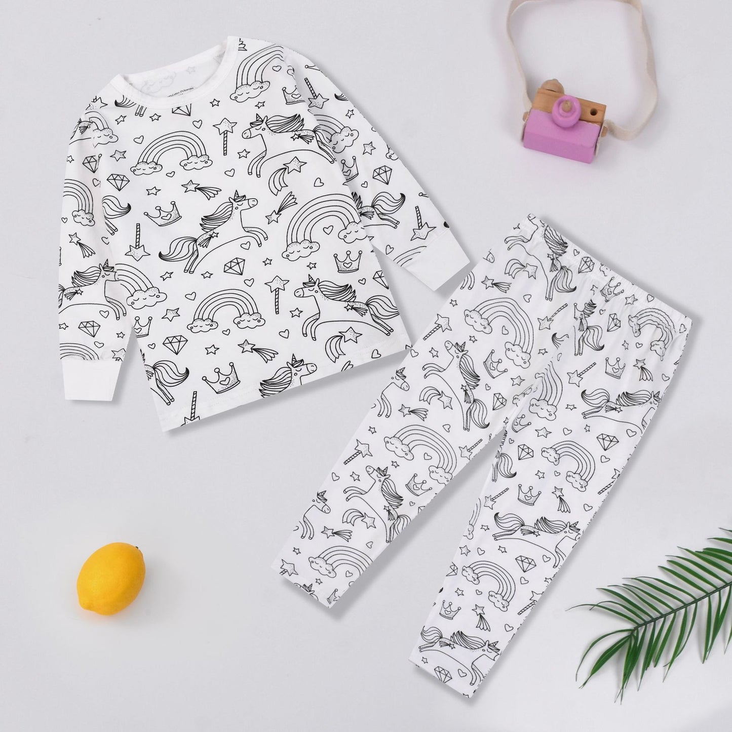ColoriRêve™ – Pyjama Magique à Colorier pour Enfants