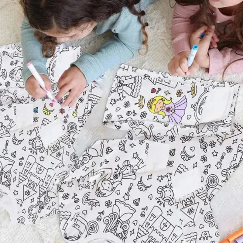 ColoriRêve™ – Pyjama Magique à Colorier pour Enfants