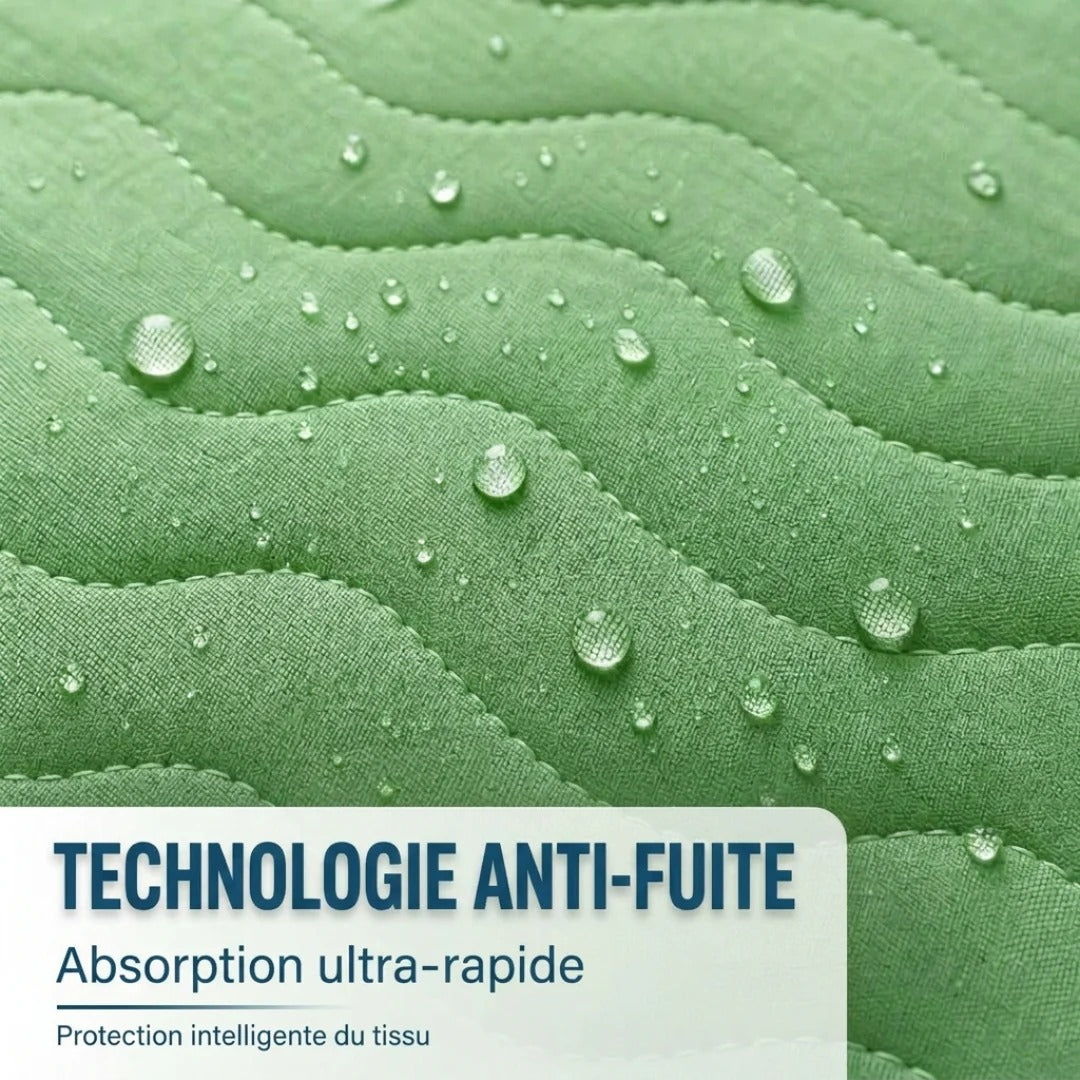 NuitProtect™ — Protection de lit lavable ultra absorbante