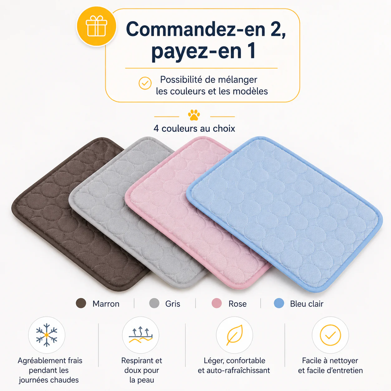 MyLivano : Tapis rafraîchissant pour l’été