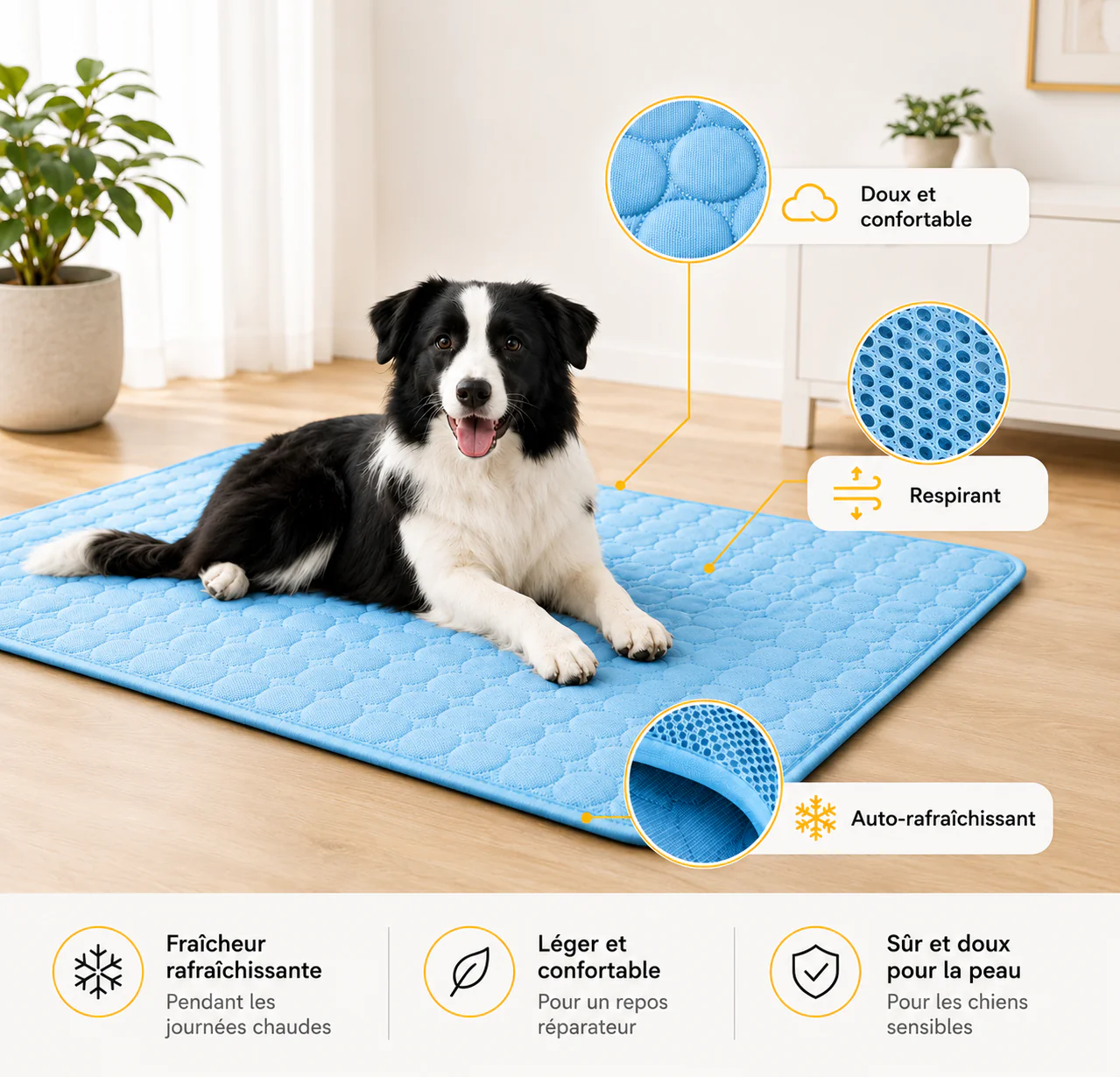 MyLivano : Tapis rafraîchissant pour l’été