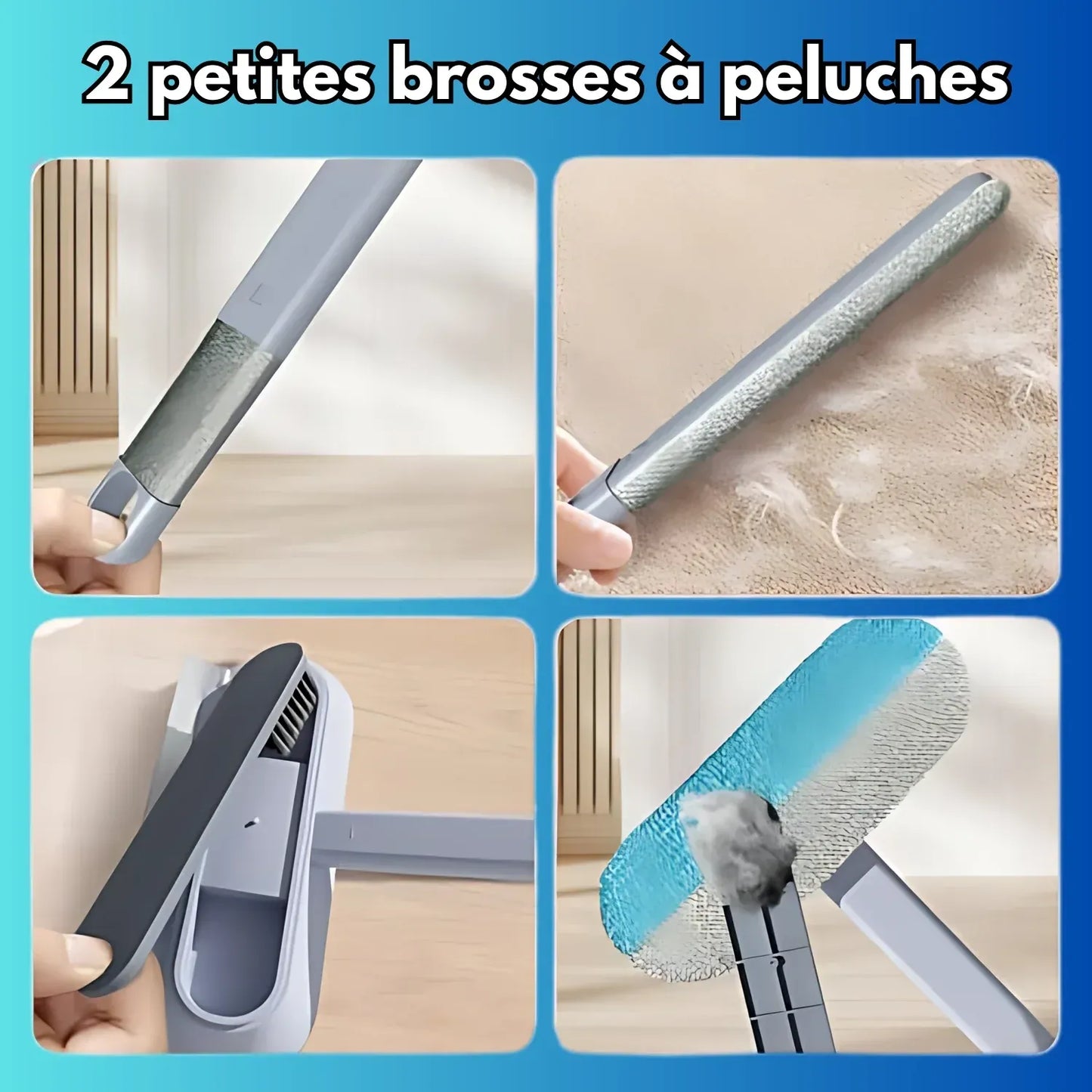 PoilsMax ™ – Racleur Anti-Poils 3-en-1 pour Animaux