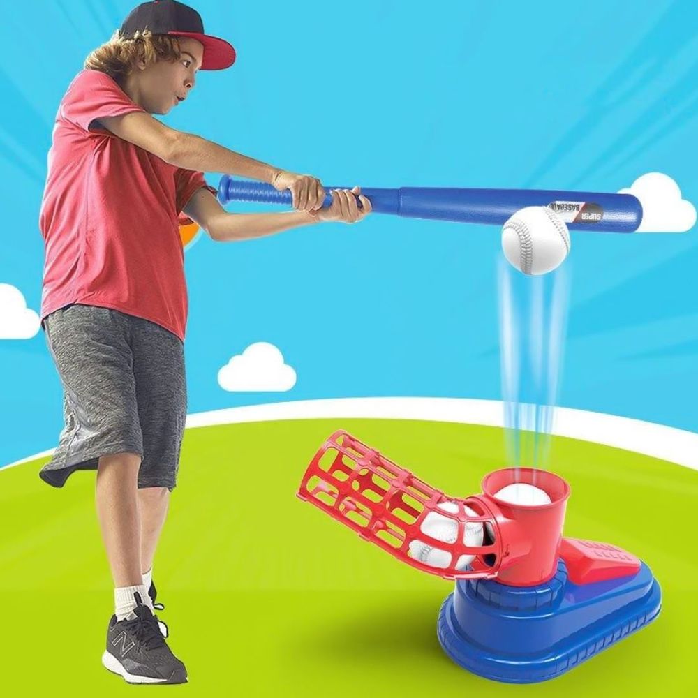 FrappeFort™ — Lanceur de Baseball Automatique pour Enfants