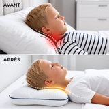 Oreiller Posture Enfant - Sommeil Sain et Respiration Nasale