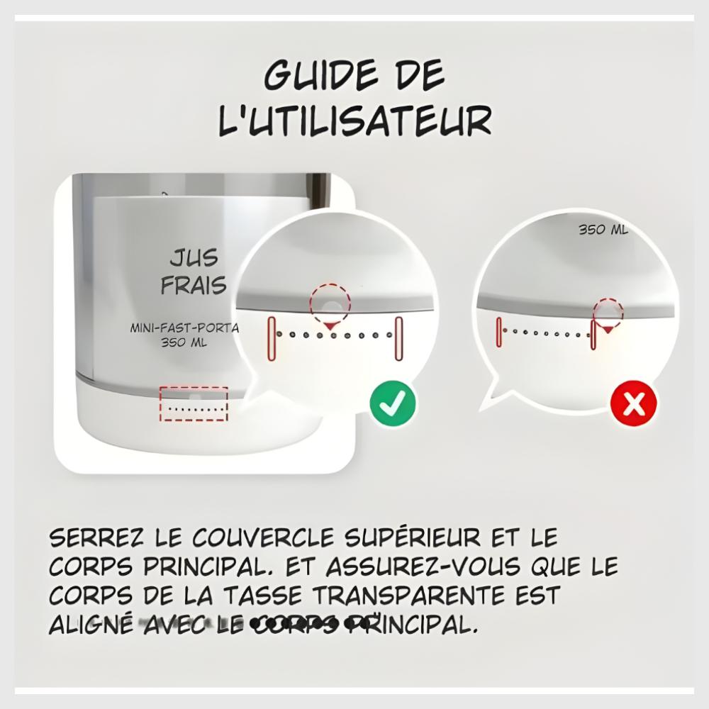 GrndSmooth — Le blender portable qui suit votre rythme, partout et tout le temps 🥤