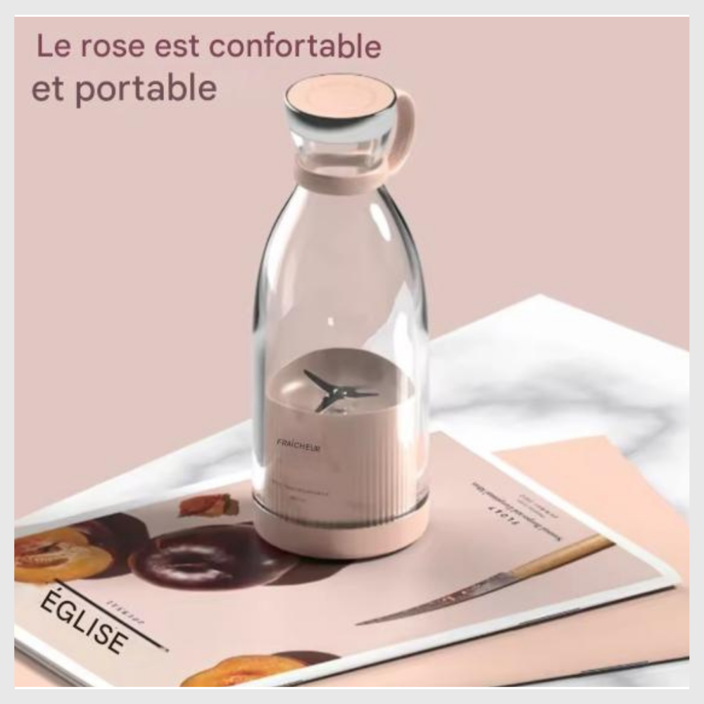 GrndSmooth — Le blender portable qui suit votre rythme, partout et tout le temps 🥤