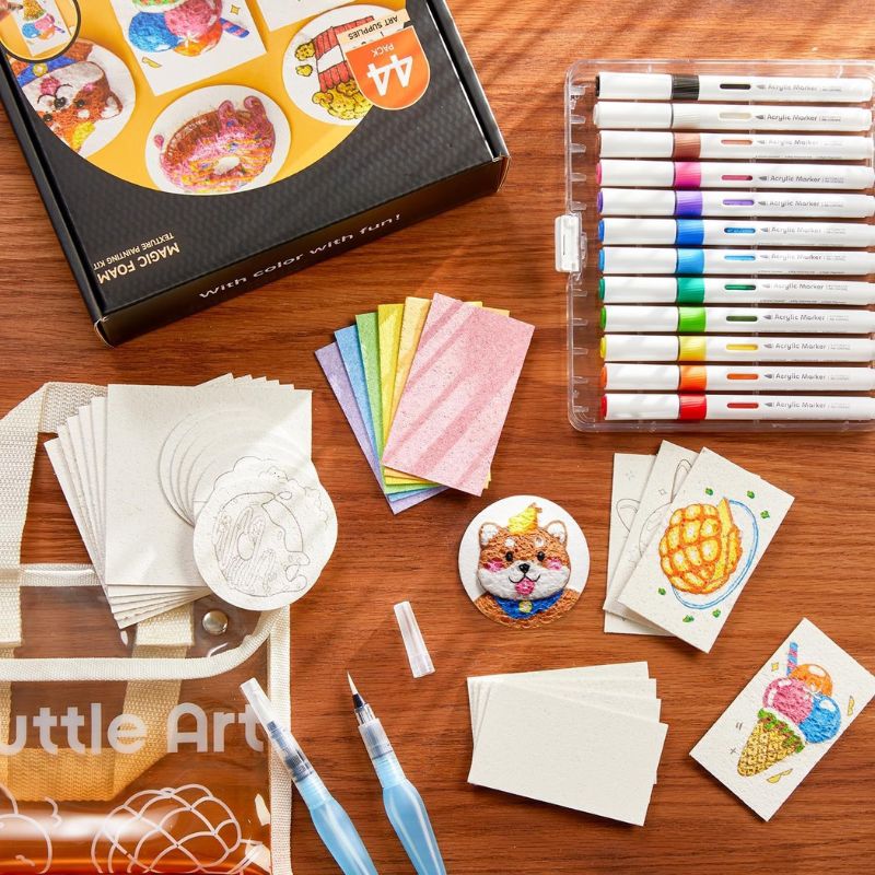 Kit Peinture Texture 3D Magique