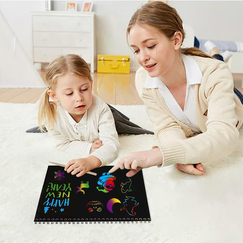 ScratchiFun™ – Carnet Créatif Sans Limites