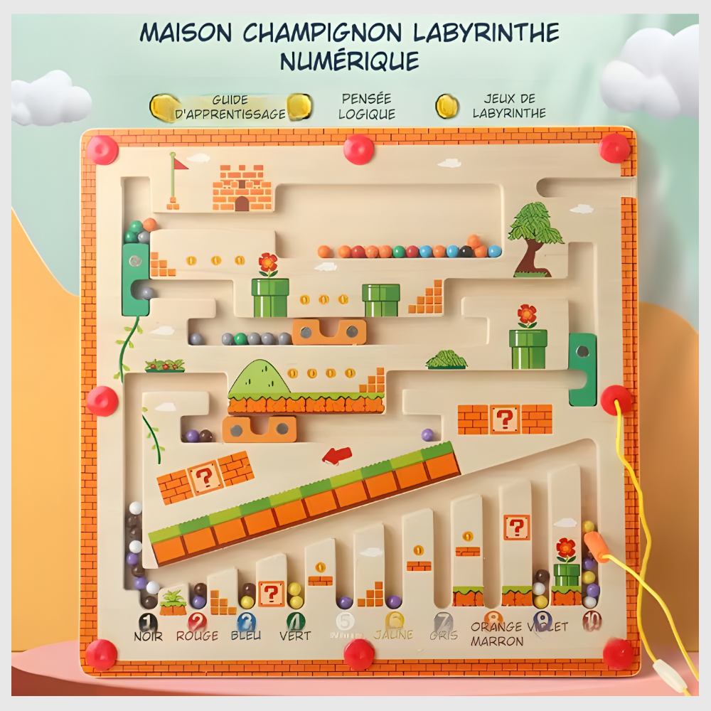 MazeMag™ – Labyrinthe Magnétique Montessori