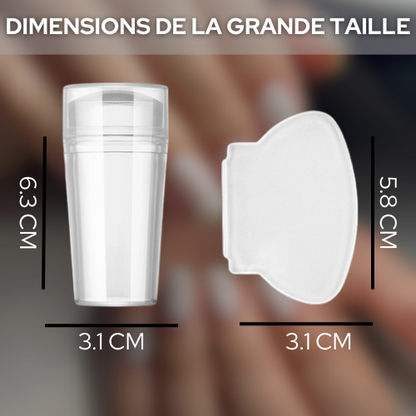 Tampon à Ongles en Silicone
