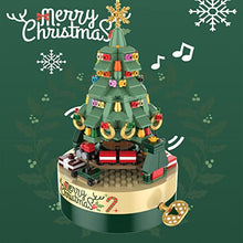 Charger l&#39;image dans la galerie, Boîte à Musique Rotative d&#39;arbre de Noël
