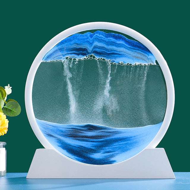 Image d'art de sable mobile 3D